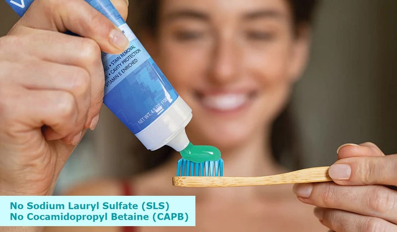 Verve Ultra SLS-Free Toothpaste with Fluoride, 4.5 oz. (Pack of 4) - Image 3